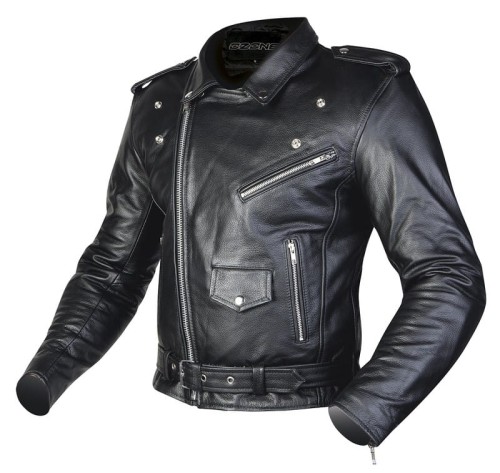 Przejdź do produktu KURTKA SKÓRZANA OZONE RAMONES BLACK 