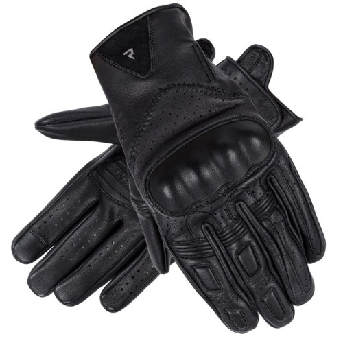 Przejdź do produktu RĘKAWICE SKÓRZANE REBELHORN THUG II PERFOROWANE BLACK 