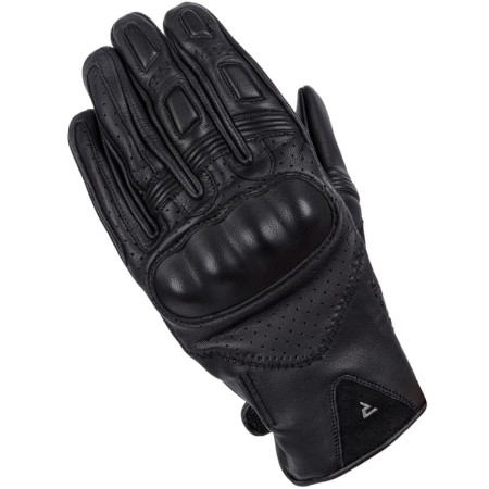 RĘKAWICE SKÓRZANE REBELHORN THUG II PERFOROWANE BLACK XS