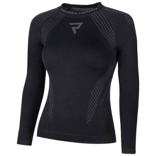 Przejdź do produktu KOSZULKA TERMOAKTYWNA Z DŁUGIM RĘKAWEM REBELHORN ACTIVE II LADY BLACK/GREY 