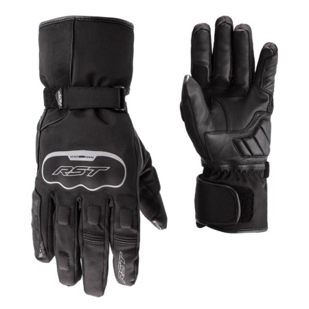 RĘKAWICE SKÓRZANO-TEKSTYLNE RST AXIOM WP CE BLACK XS (2685)
