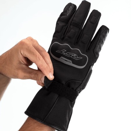 RĘKAWICE SKÓRZANO-TEKSTYLNE RST AXIOM WP CE BLACK XS (2685)