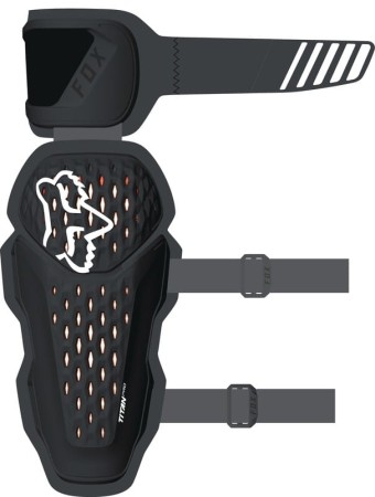 OCHRANIACZ ŁOKCI FOX TITAN PRO D3O BLACK L/XL