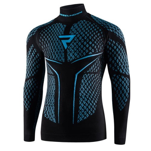 Przejdź do produktu KOSZULKA TERMOAKTYWNA Z DŁUGIM RĘKAWEM REBELHORN THERM II BLACK/BLUE