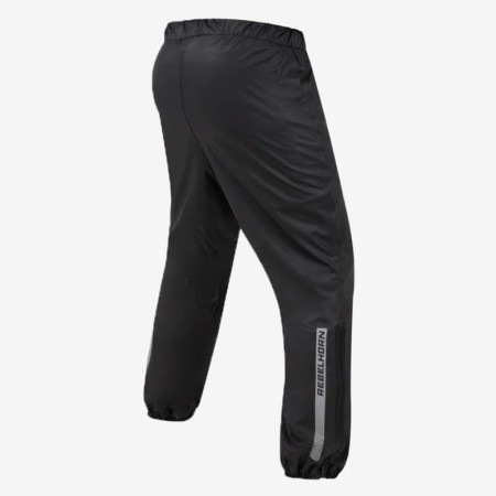 SPODNIE PRZECIWDESZCZOWE REBELHORN OCEAN BLACK XXS