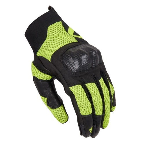Przejdź do produktu RĘKAWICE SKÓRZANE REBELHORN GAP III BLACK/FLUO YELLOW