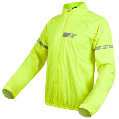 Przejdź do produktu KURTKA PRZECIWDESZCZOWA REBELHORN OCEAN FLUO YELLOW