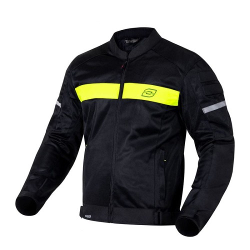 Przejdź do produktu KURTKA TEKSTYLNA OZONE DART BLACK/FLUO YELLOW 
