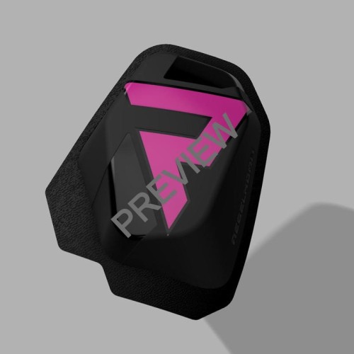 Przejdź do produktu SLIDERY KOLAN REBELHORN (NA RZEPY) BLACK/PINK