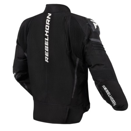KURTKA TEKSTYLNA REBELHORN VANDAL BLACK/WHITE XXS