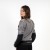 KURTKA TEKSTYLNA OZONE DART LADY SILVER/BLACK DXXS