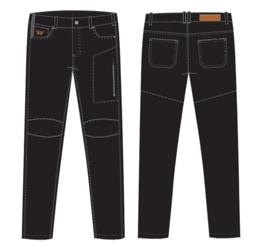 Przejdź do produktu SPODNIE JEANS REBELHORN RAGE II TAPERED FIT WASHED BLACK 