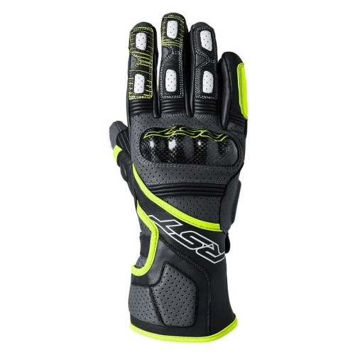 Przejdź do produktu RĘKAWICE SKÓRZANE RST FULCRUM CE GREY/FLO YELLOW/BLACK 