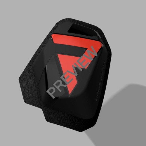Przejdź do produktu SLIDERY KOLAN REBELHORN (NA RZEPY) BLACK/FLO RED