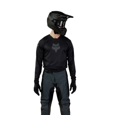 BLUZA FOX 180 BLACKOUT BLACK L