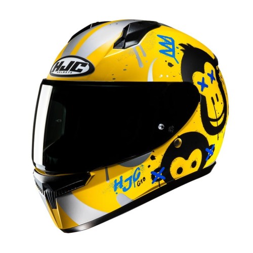 Przejdź do produktu KASK HJC C10 GETI YELLOW/SILVER\