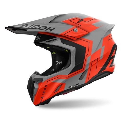 Przejdź do produktu KASK AIROH TWIST 3 DIZZY ORANGE FLUO MATT 