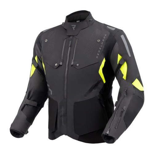 Przejdź do produktu KURTKA TEKSTYLNA REBELHORN HIKER IV BLACK/ANTHRACITE/FLUO YELLOW 