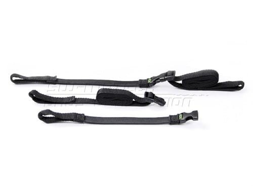 Przejdź do produktu PASY MOCUJĄCE UNIWERSALNE SW-MOTECH REGULOWANA DŁUGOSĆ 500-1500 MM 2SZT. BLACK
