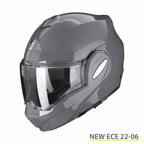 Przejdź do produktu SCORPION KASK EXO-TECH SOLID CEMENT GREY