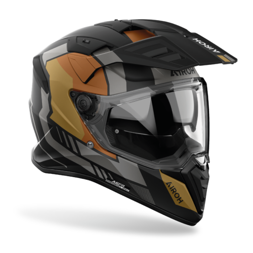 Przejdź do produktu Kask Airoh Bandit Horn Gold Matt