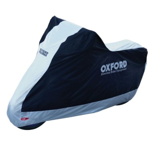 Przejdź do produktu Pokrowiec na motocykl Oxford Aquatex czarno-szary