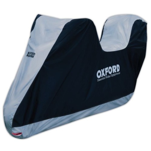 Przejdź do produktu Pokrowiec na motocykl Oxford Aquatex TOP BOX czarno-szary