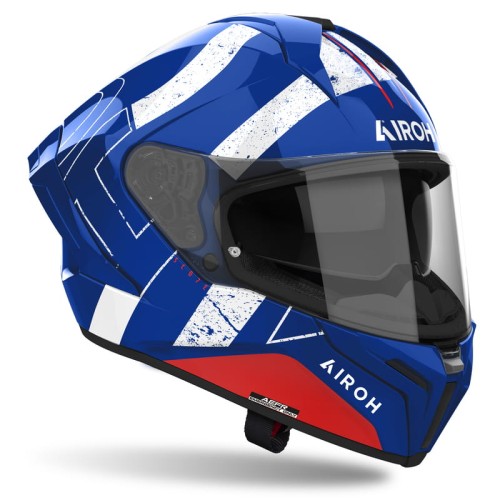 Przejdź do produktu KASK AIROH MATRYX SCOPE BLUE/RED GLOSS 