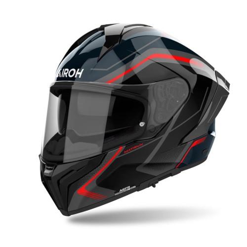 Przejdź do produktu Kask Airoh Matryx Wide Red Gloss