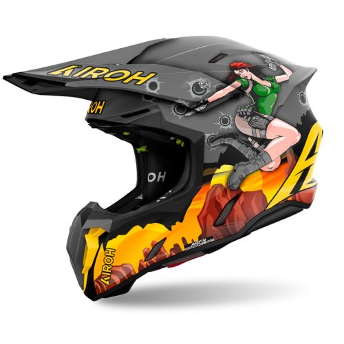 Przejdź do produktu Kask Airoh Twist 3 Adventure Matt