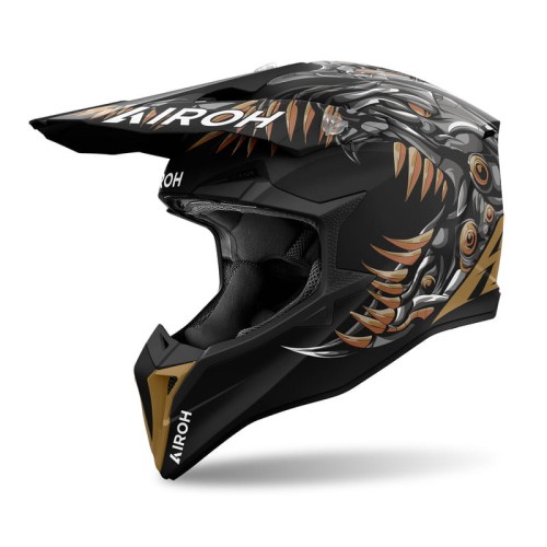 Przejdź do produktu Kask Airoh Wraaap Cyborg Matt