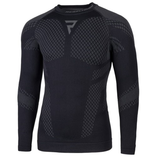 Przejdź do produktu 	Koszulka Termoaktywna z Długim Rękawem Rebelhorn Active II Black/Grey