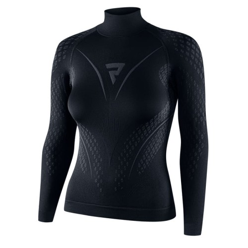 Przejdź do produktu Koszulka Termoaktywna z Długim Rękawem Rebelhorn Therm II Lady Black/Grey