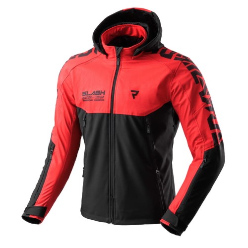 Przejdź do produktu Kurtka Tekstylna Rebelhorn Slash Spider Black/Red Softshell