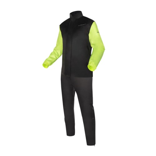 Przejdź do produktu Kombinezon Przeciwdeszczowy Rebelhorn Rain Black/Fluo Yellow 2-częściowy