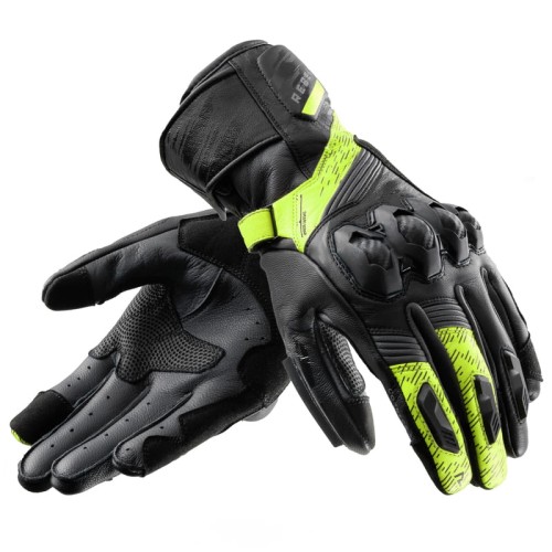 Przejdź do produktu Rękawice Skórzane Rebelhorn Viper Black/Grey/Fluo Yellow