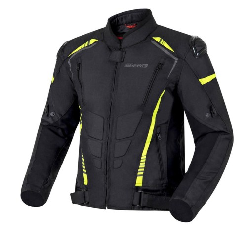 Przejdź do produktu Kurtka Tekstylna Ozone Pulse Black/Fluo Yellow
