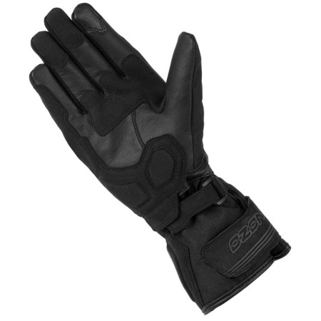 RĘKAWICE MOTOCYKLOWE DAMSKIE OZONE TOURING WP BLACK WXXS