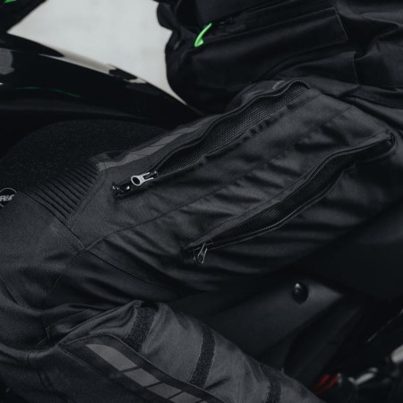 SPODNIE MOTOCYKLOWE TEKSTYLNE REBELHORN HIKER 3 BLACK 6XL