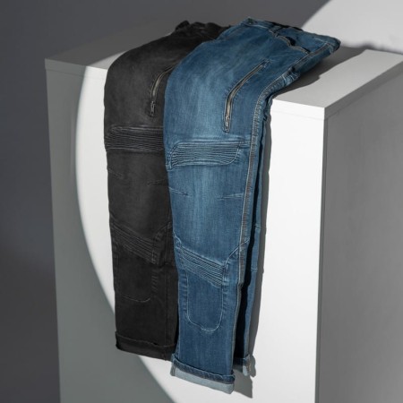 JEANSY MOTOCYKLOWE REBELHORN VANDAL TWILL BLACK 36/32
