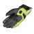 RĘKAWICE MOTOCYKLOWE REBELHORN ST SHORT BLACK GREY FLUO YELLOW