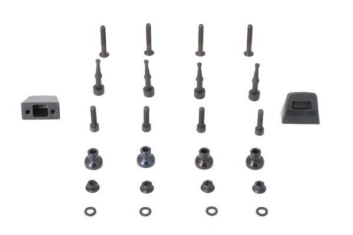 Przejdź do produktu ZESTAW ADAPTERÓW NA STELAŻ EVO NA KUFRY BOCZNE SW-MOTECH GIVI MONOKEY BLACK