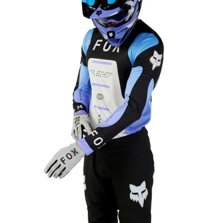 BLUZA FOX FLEXAIR MAGNETIC BLACK/PURPLE