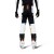 SPODNIE FOX FLEXAIR OPTICAL BLACK/WHITE