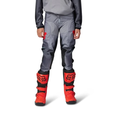 SPODNIE FOX JUNIOR 180 INTERFERE GREY/RED