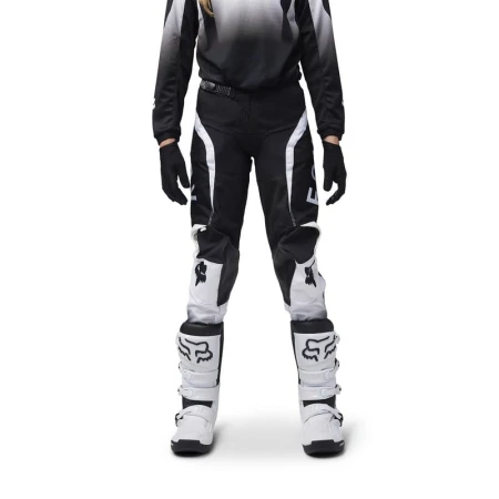 SPODNIE FOX JUNIOR 180 LEAN BLACK/WHITE