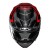 KASK MOTOCYKLOWY HJC F71 CARBON NEVIO BLACK RED