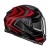 KASK MOTOCYKLOWY HJC F71 CARBON NEVIO BLACK RED