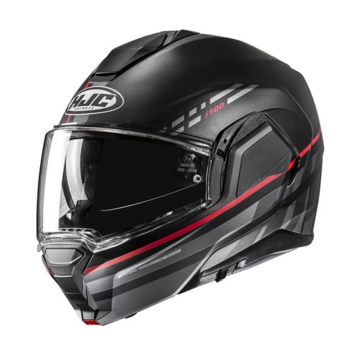 Przejdź do produktu KASK MOTOCYKLOWY HJC I100 SYSMA BLACK RED