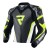 KURTKA MOTOCYKLOWA SKÓRZANA REBELHORN REBEL BLACK WHITE FLUO YELLOW 46